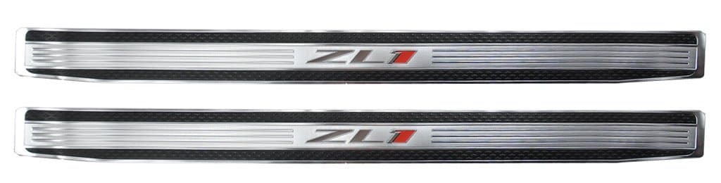 2012-2015 OEM Camaro ZL-1 Door Sill Step Plate Inserts