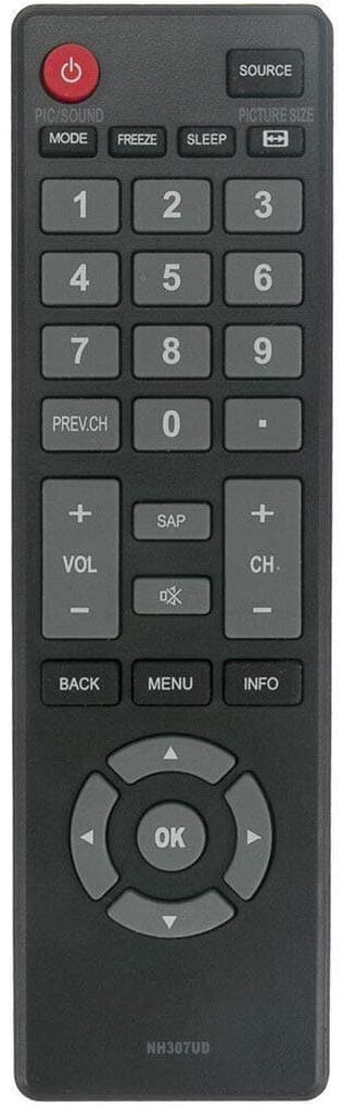 NKFUS New NH307UD Remote Control for Funai TV LF320FX4 LF320FX4F