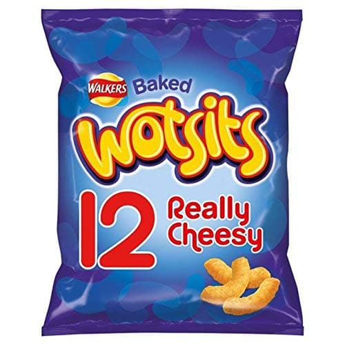 Walkers Wotsits Really Cheesy Snacks 16.5g x - 12 per pack