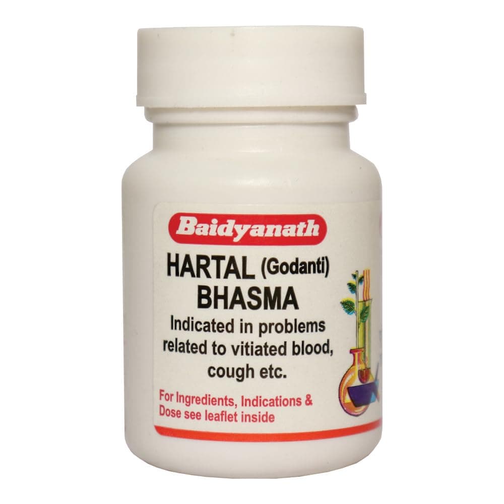 Baidyanath Asli Ayurved Harital (Godanti) Bhasma (10g)(Pack of 2)