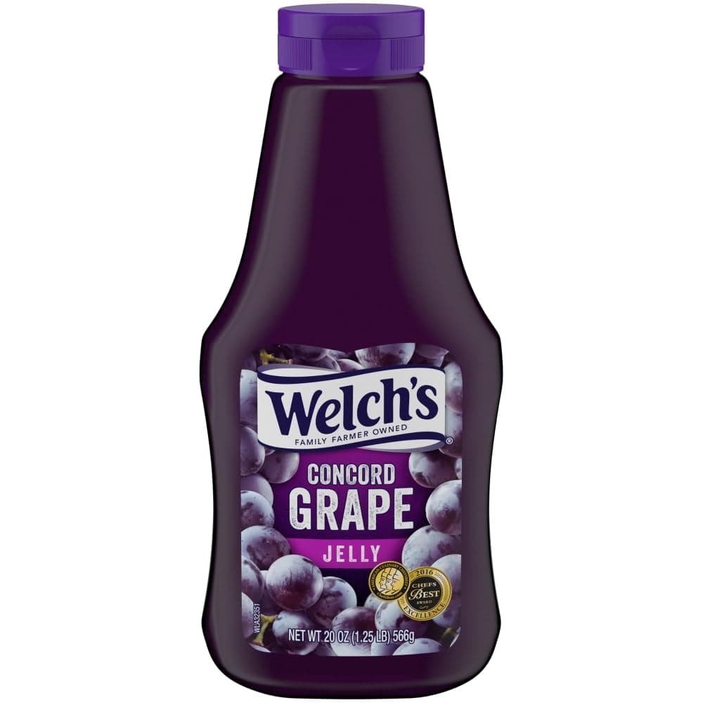 Welch's Grape Jelly Large 566g Squeezable Welch's