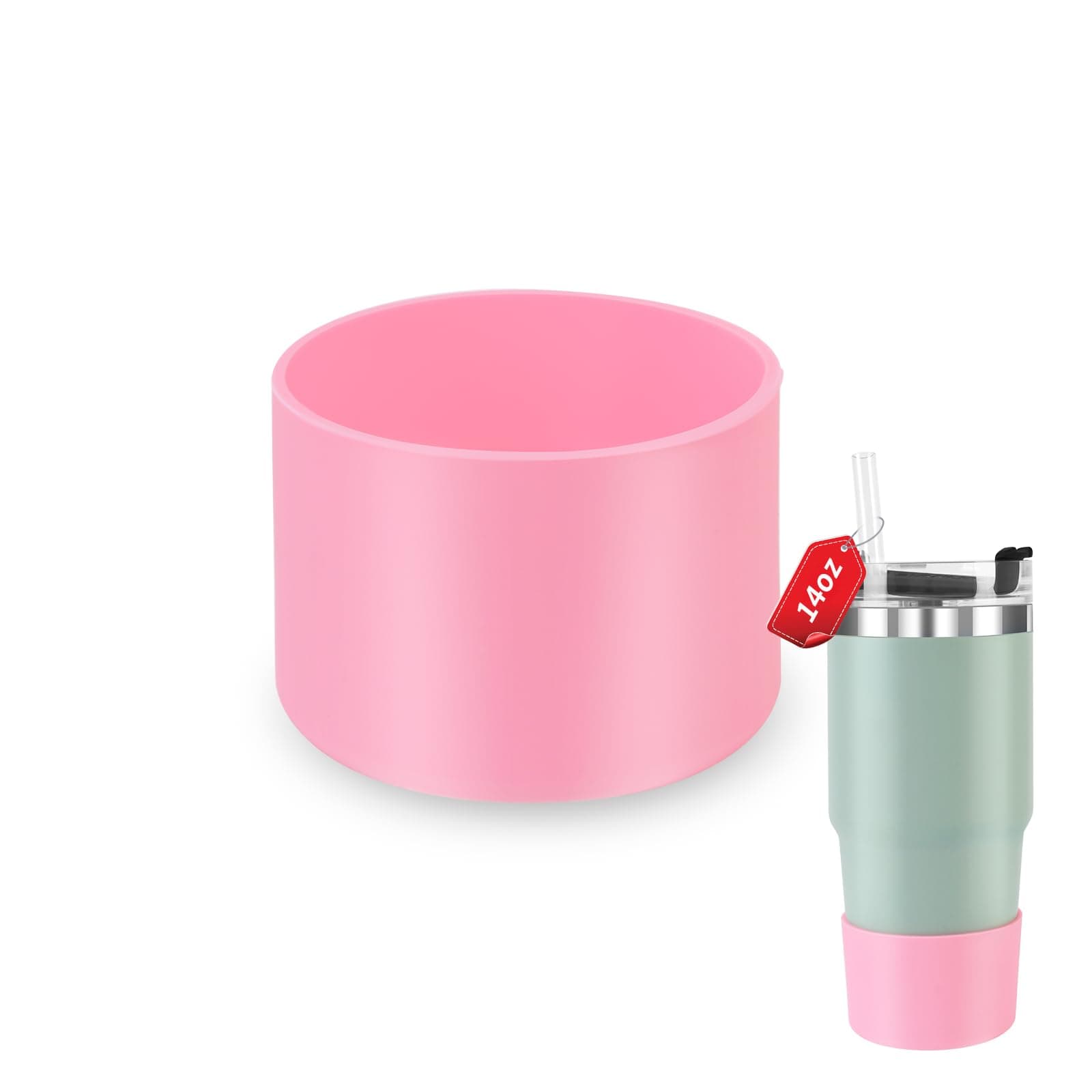 Boot for Stanley 14 OZ Cup, Boot for Stanley 14 OZ, Boot for 14 OZ Stanley Cup Accessories (Pink)