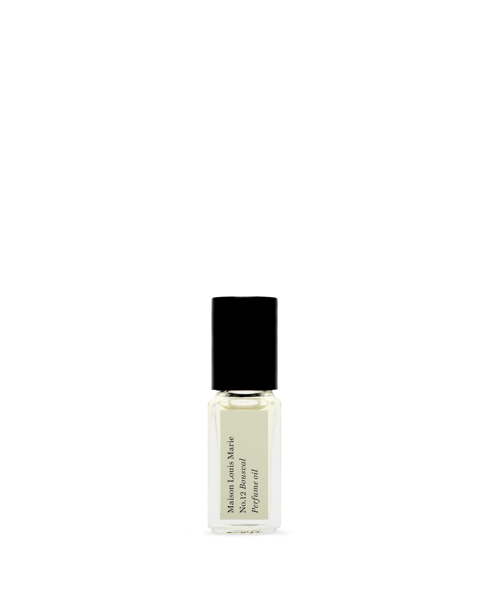 Maison Louis Marie - No.12 Bousval Natural Roll-On Perfume Oil Sample | Luxury Clean Beauty + Non-Toxic Fragrance (0.1 fl oz | 3 ml)