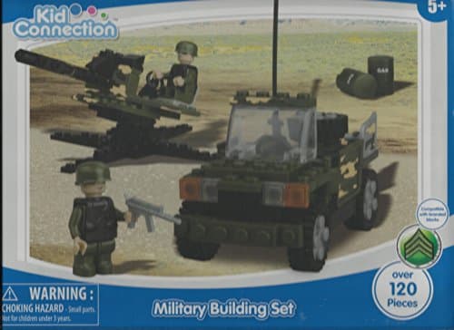 Kid Connection Military Building Set with Over 120 Pieces