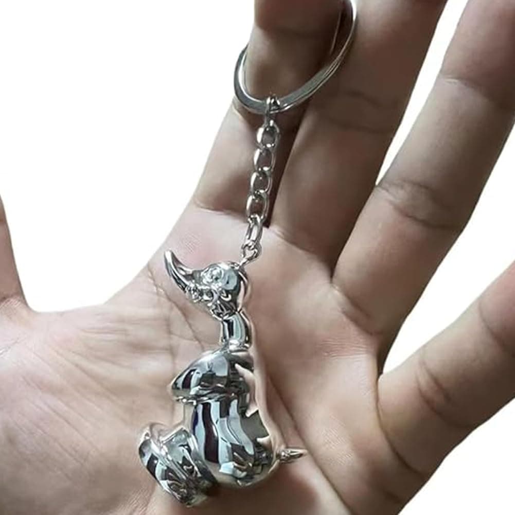 gweryhoAngry Duck Keychain Backpack Decorated Duck Keychain Cute Duck Keychain Cute Keychain