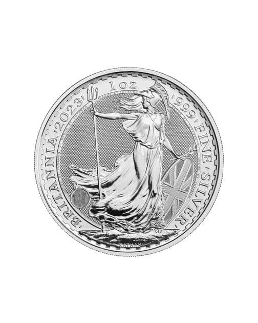 2023 Britannia King Charles III Fine Silver 999 Coin 1oz