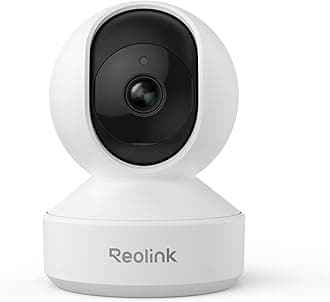 Reolink E1 Pro Indoor Camera 5MP Pan/Tilt, Dog/Pet Camera with Auto-Tracking, Crying Detection for Baby monitor, Privacy Mode, 2.4/5GHz Wi-Fi Home Security Camera Plug-In, 3K Enhanced Night Vision