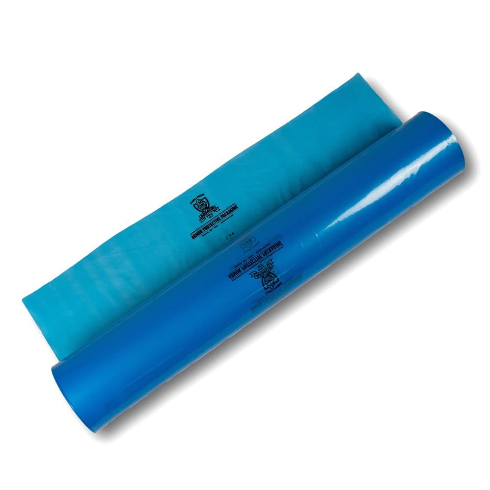 Armor Protective Packaging PVCISWS4MB48500 VCI Poly Sheeting Prevents Rust, Corrosion On Ferrous and Non-Ferrous Metal, 4 Mil, 48" X 500'