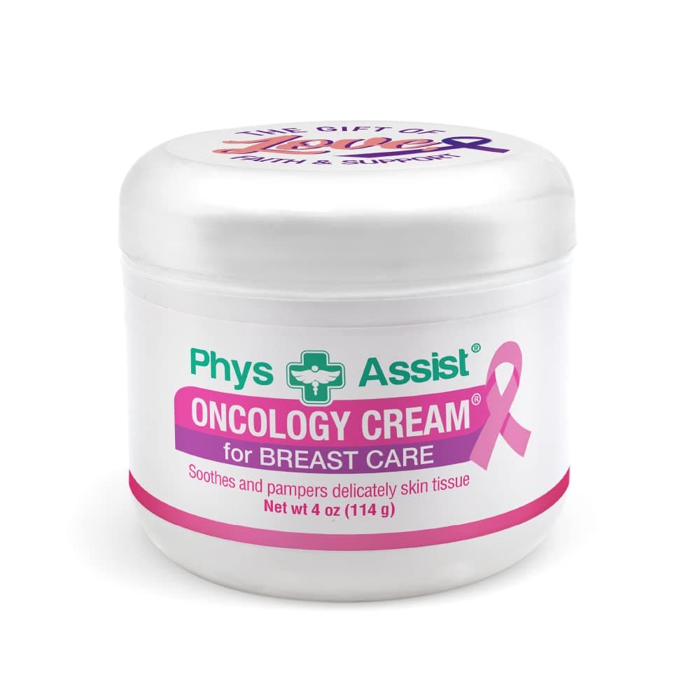 Oncology Cream for Breast Care Soothes and Pampers Delicately skin tissue. 4 oz