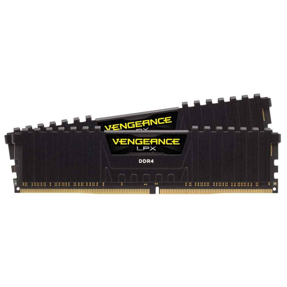 VENGEANCE LPX DDR4 RAM 16GB (2x8GB) 3600MHz CL18-22-22-42 1.35V Intel AMD Desktop Computer Memory - Black (CMK16GX4M2D3600C18)