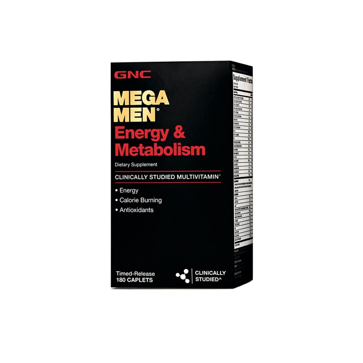 Mega Men Energy & Metabolism Multivitamin | Increased Calorie Burning | 180 Count