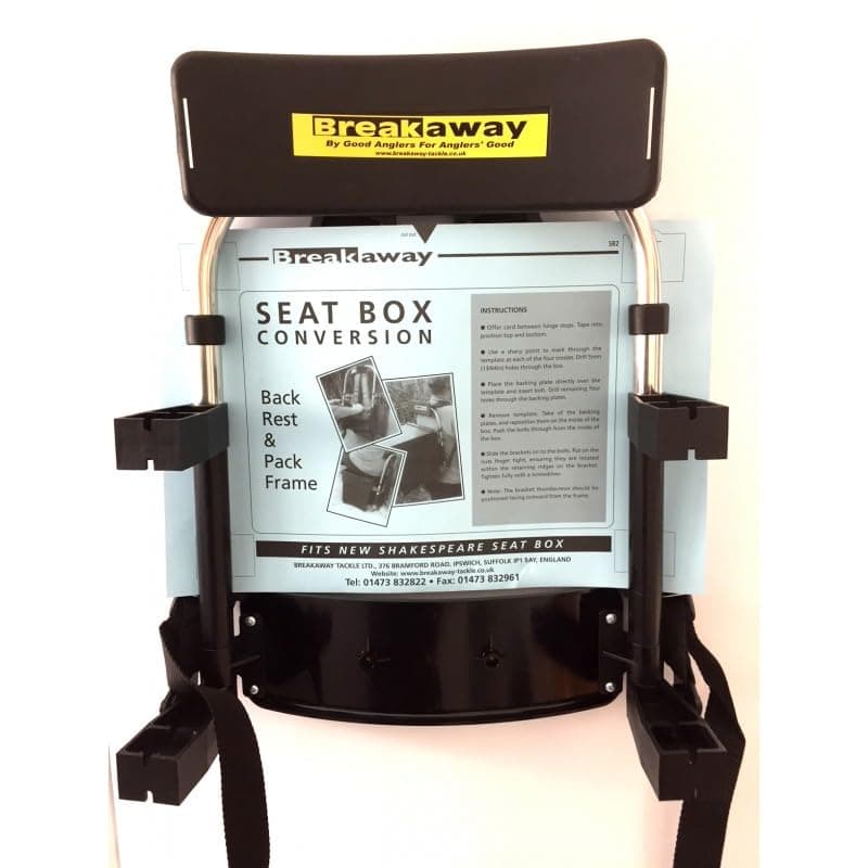 Breakaway Backrest Seat Box Conversion for NEW Shakespeare Beta Box