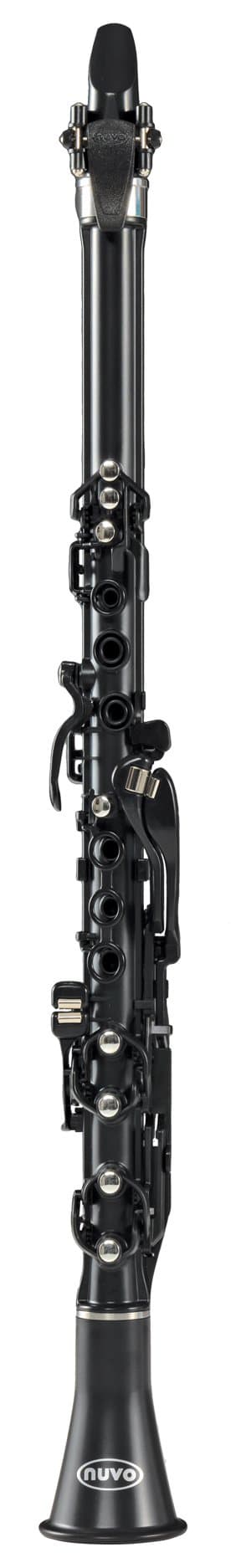 Nuvo Clarineo NCBK C Clarinet, Black/Silver