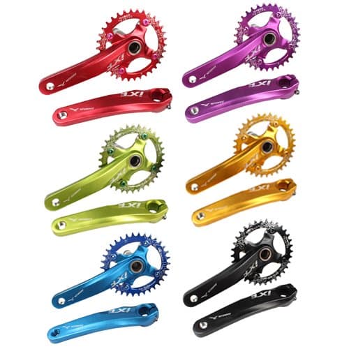IPX 6 Colors Chainring BCD 104mm with Crankarm 170mm SET For Bike MTB
