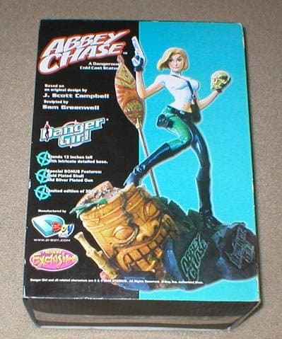 Danger Girl Abbey Chase Previews Exclusive Resin Statue