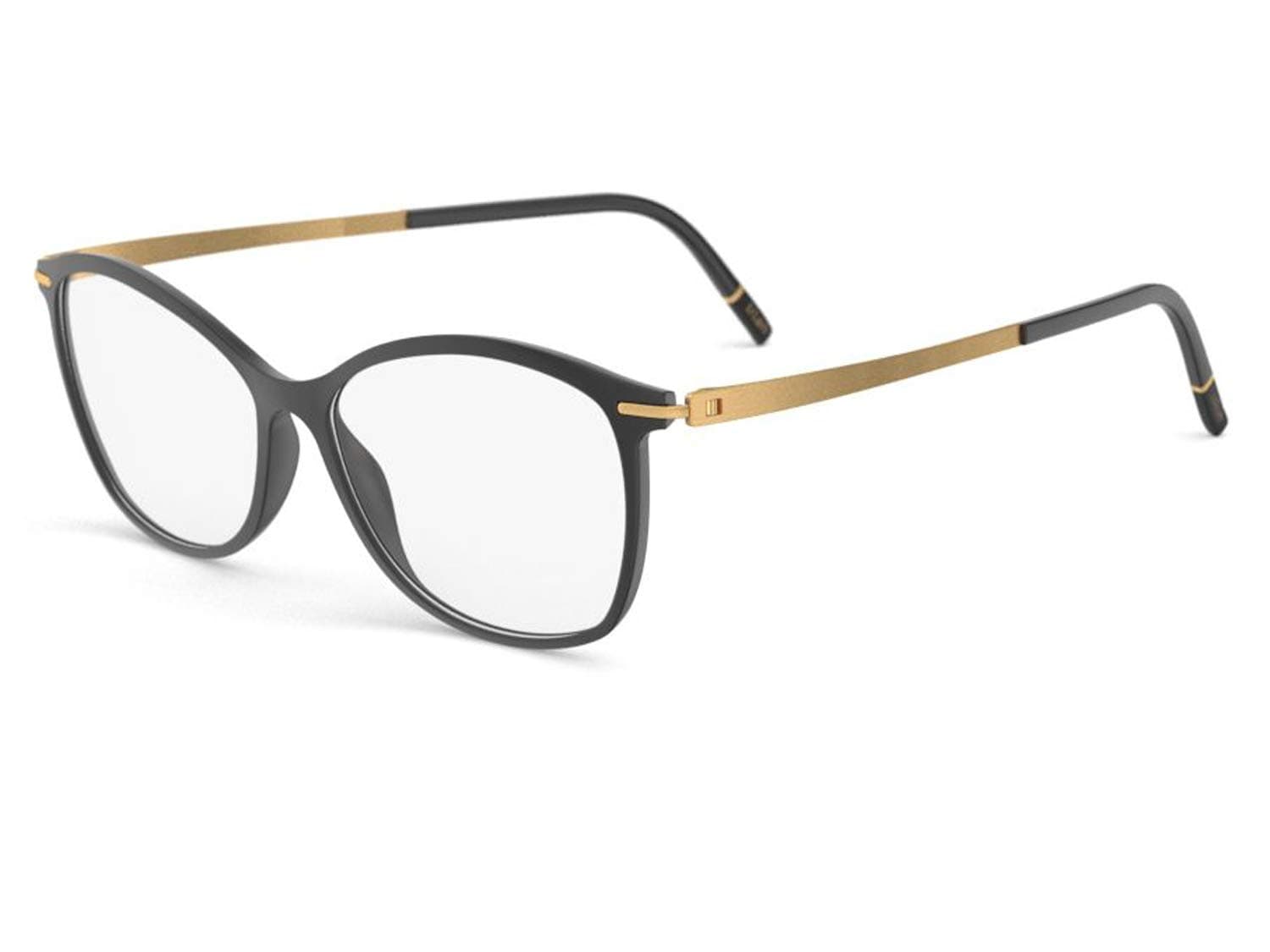 SILHOUETTE optical eyeglassesSilhouette Eyeglasses MOMENTUM Fullrim 1592 (Black Onyx/Gold 55mm-14mm-130mm)