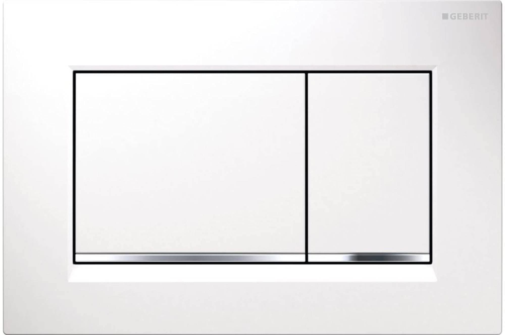 Geberit Inspection plate, 115.883.KJ.1, white - Sigma 30, 1