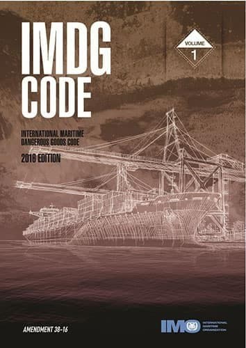 IMDG Code 2016, 38th Edition