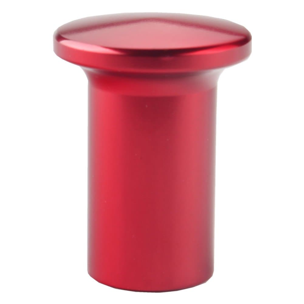 Drift Emergency Knob Hand E Brake Spin Turn Knob Lock Button Aluminum JDM Compatible with Subaru BRZ Toyota 86 GT86 Scion FRS (Red)