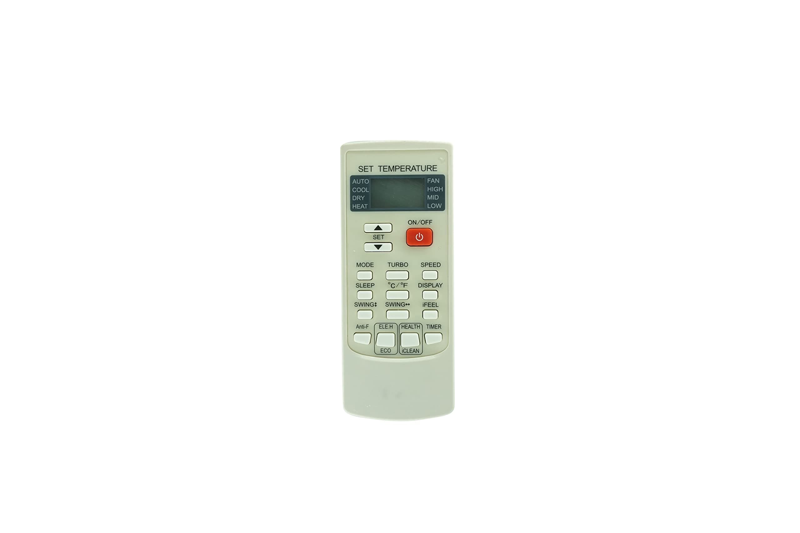Remote for Honeywell HL10CESWK HL10CESWW HL12CESWB HL12CESWG HL12CESWK HL12CESWW HL14CESWB HL14CESWG HL14CESWK Portable Air Conditioner