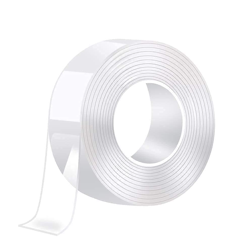 Multipurpose Double Sided Tape Heavy Duty - Adhesive Silicone Tape, Heat Resistant, Multi-Functional, Removable, Washable, Reusable Anti-Slip Gel Nano Grip Tape 3M