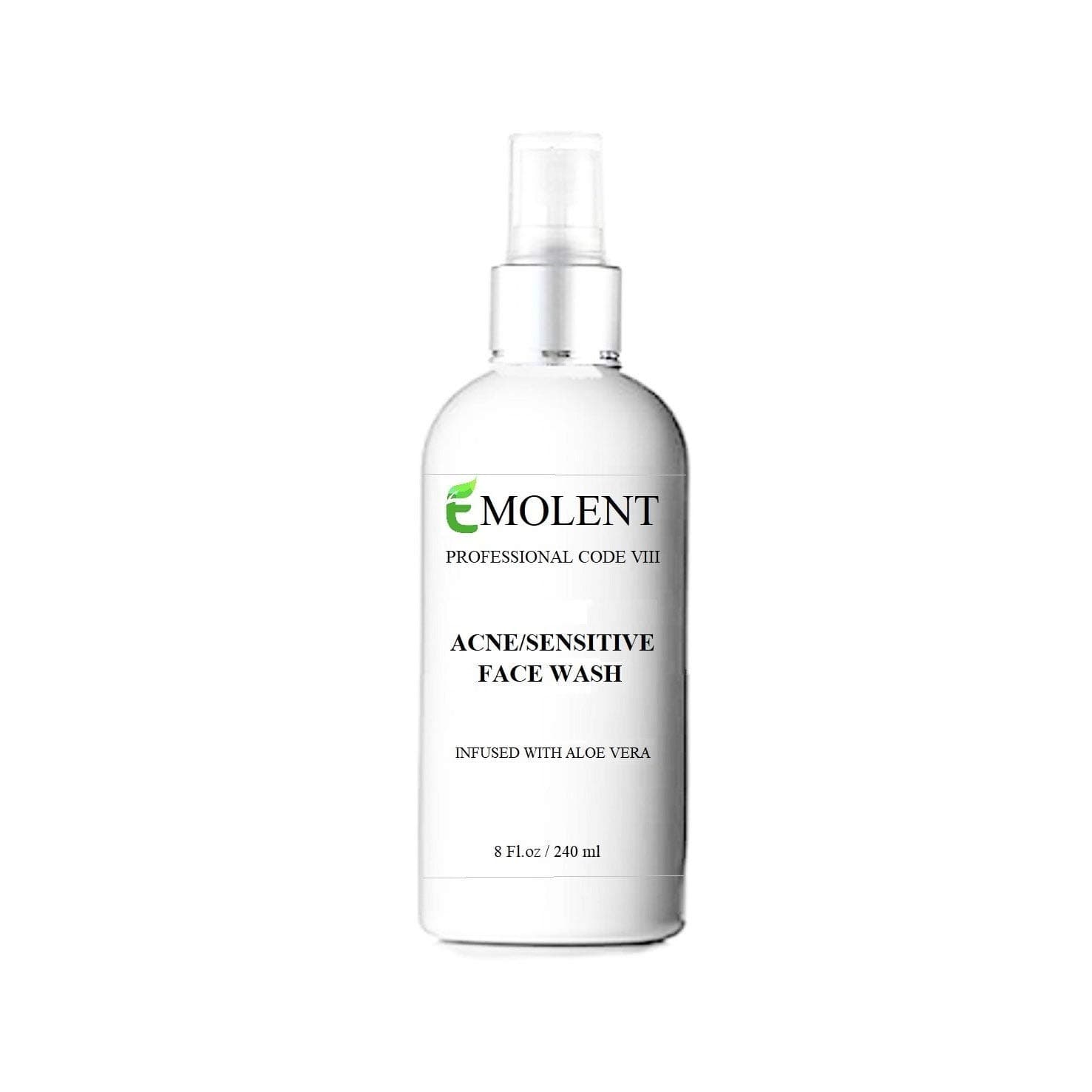 EMOLENT Acne/Sensitive Face Wash Emolent Professional Code VII 8-ounce Acne/Sensitive Face Wash