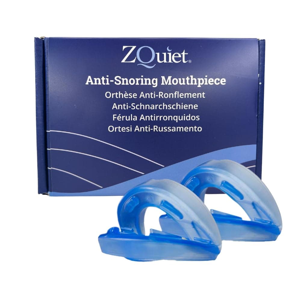 ZQuiet Set - 2 Snoring Mouth Guards to Stop Snoring (2 mm and 6 mm advancement)
