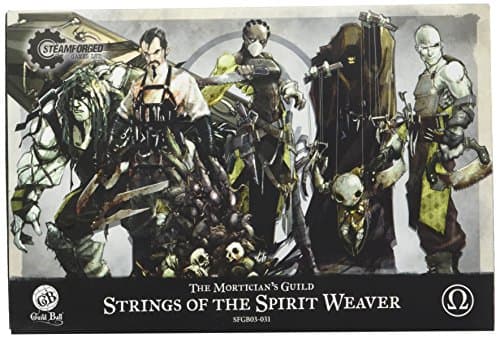 Steamfoged Games Guild Ball: Mortician Strings of The Spirit Weaver Miniature Game Figure