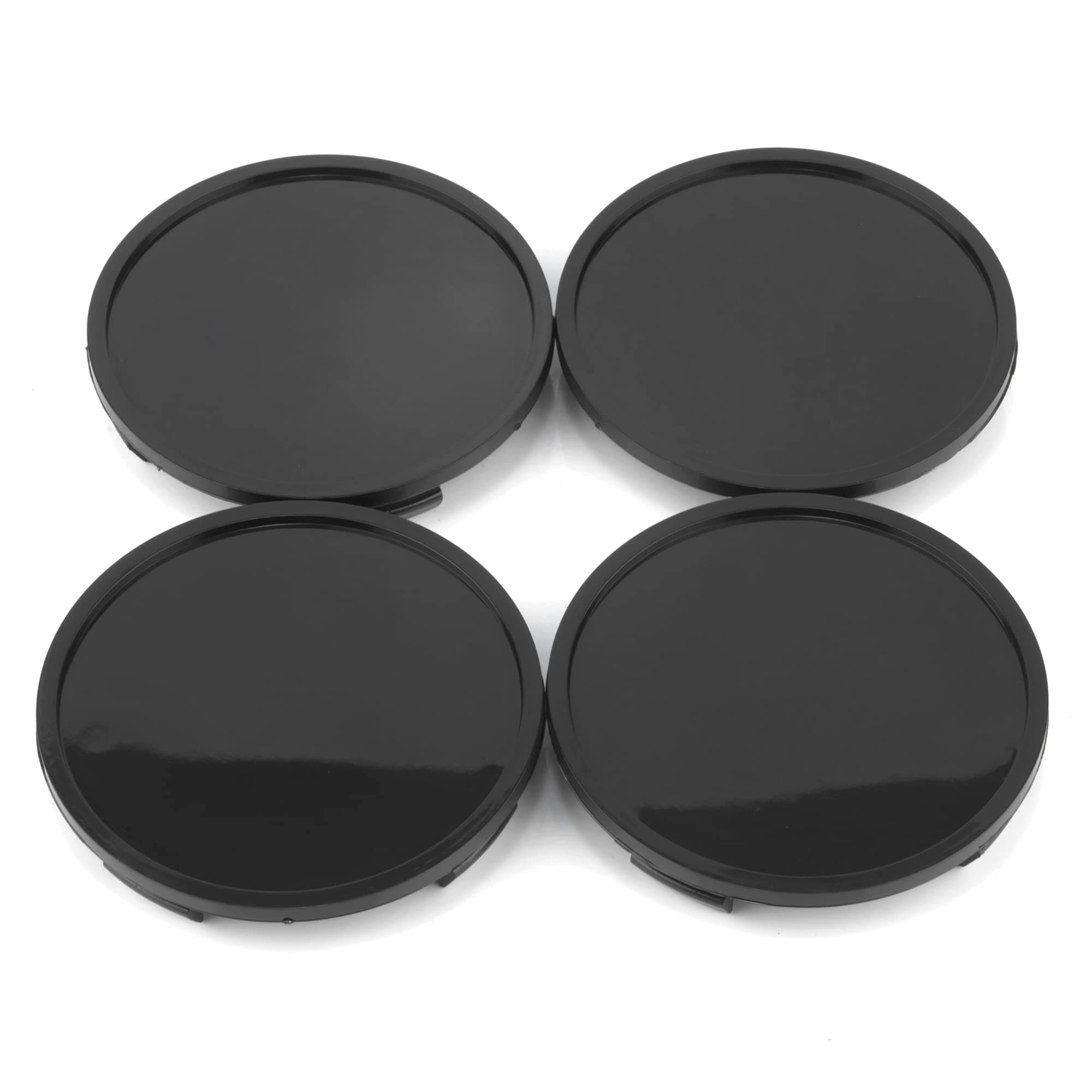 4PCS 3.03 inch / 77 mm Wheel Center Caps Black Base for 2015-2019 F150 2015-2018 Expedition Wheel Rim Accessories, OD: 3.03” / 77 mm, ID: 2.83" / 72 mm