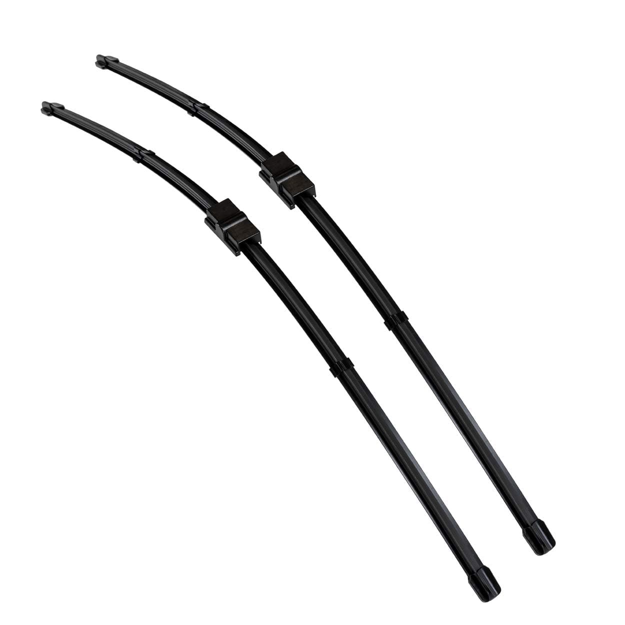 Front Windshield Wiper Blades Fits for Mercedes W215 W220 W221 CL S CLAss 2001-2006 S350 S430 S500 S600 CL500 CL600 CL55 AMG - Set of 2 Wiper Blade Set 27"+27" Side Lock 19mm