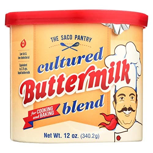 Saco Foods Buttermilk Powder Blend - Cultured - 12 oz - case of 12 - Low in fat and cholesterol