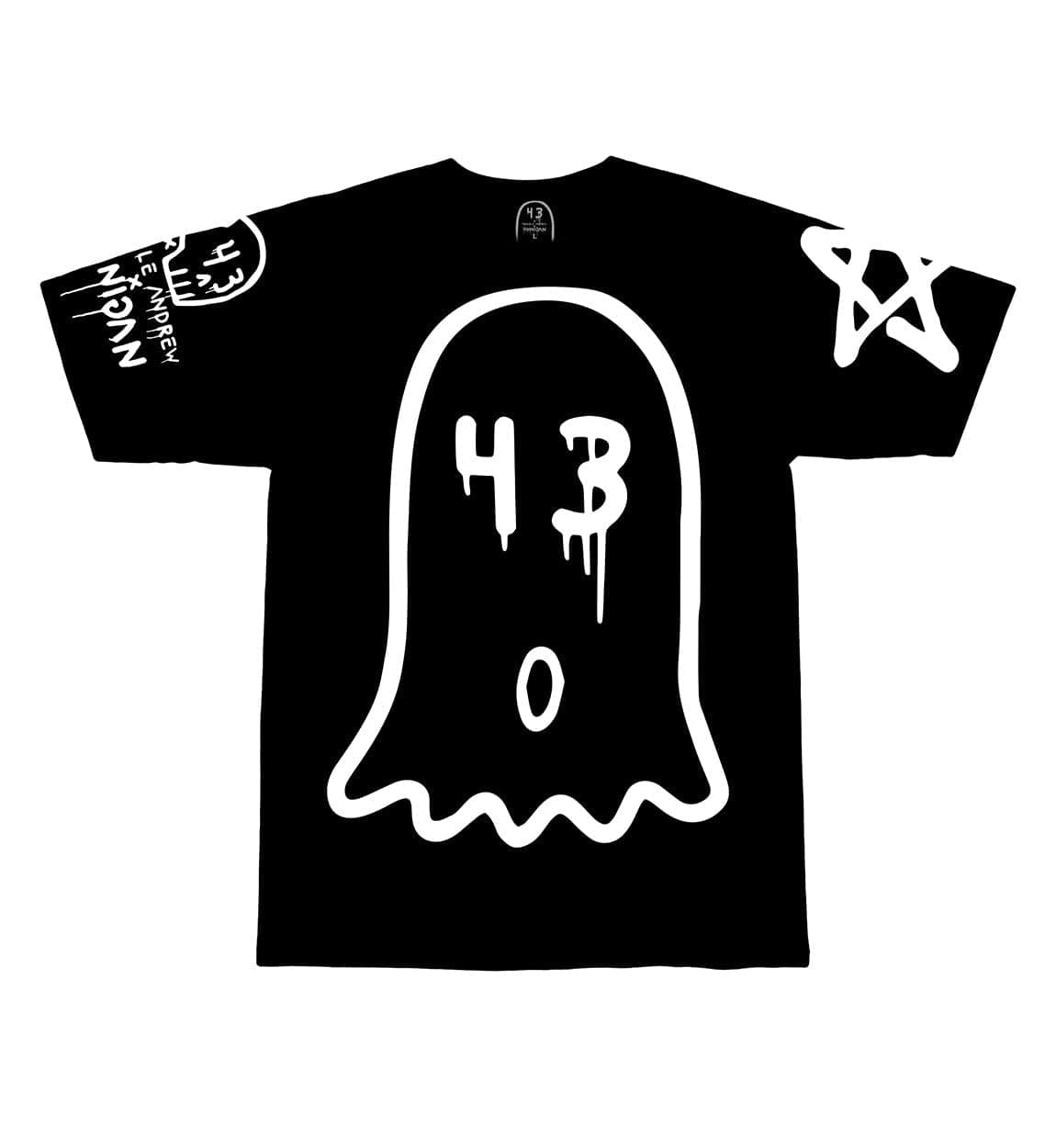 Hoonigan Ken Block x Trouble Andrew x BIG GHOST/43 Short Sleeve Tee