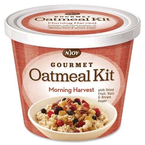 Wholesale CASE of 10 - Sugarfoods Oatmeal Cups-Oatmeal Cup, Individually Wrapped, Morning Harvest, 8/CT