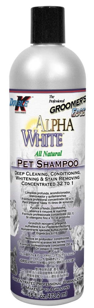 Alpha White Pet Shampoo, 16 oz