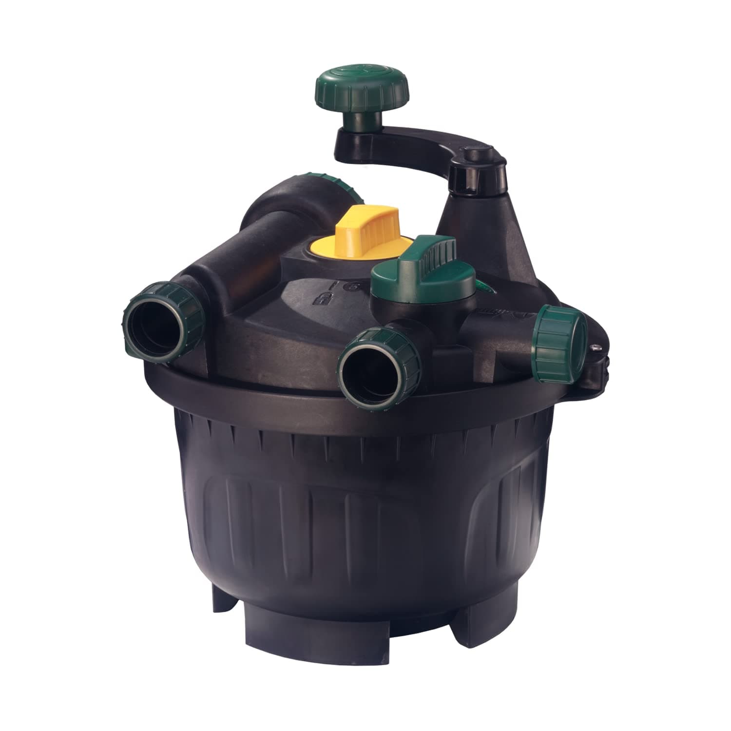 Awesome Pond Clean Hands System, Containing Mechanical & Biological Filtration, Easy Maintenance Filter, UV Water Clarifier, for Ponds up to 450 Gallons, Black, (8845)