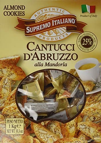 Supremo Italiano: Cantucci D'Abruzzo Almond Cookies (125 Count Box) by N/A