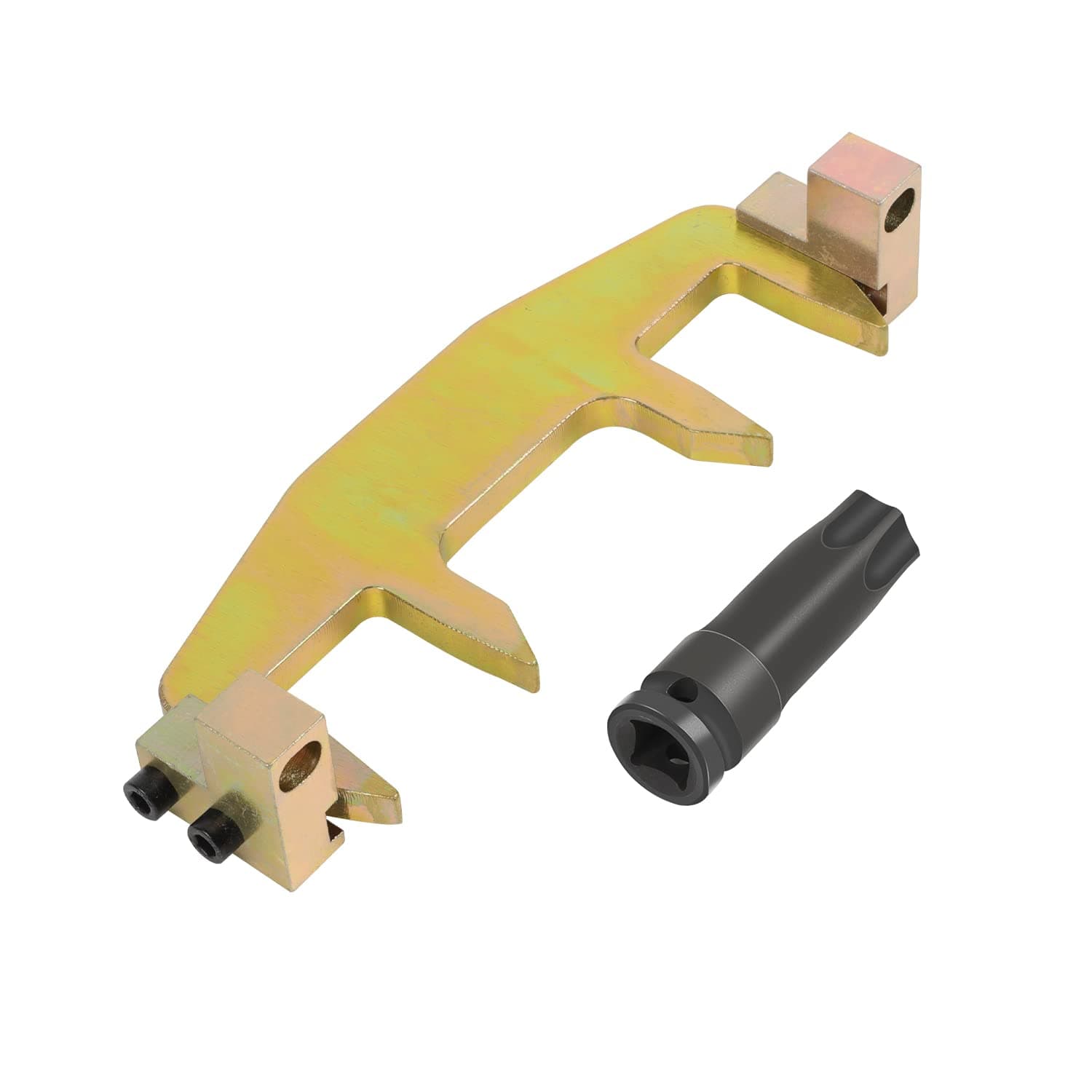 CMTOOL Engine Timing Tool Compatible with Mercedes-Benz M271 C200 C180 E260, Portable Camshaft Locking Tool with T100 Camshaft Socket