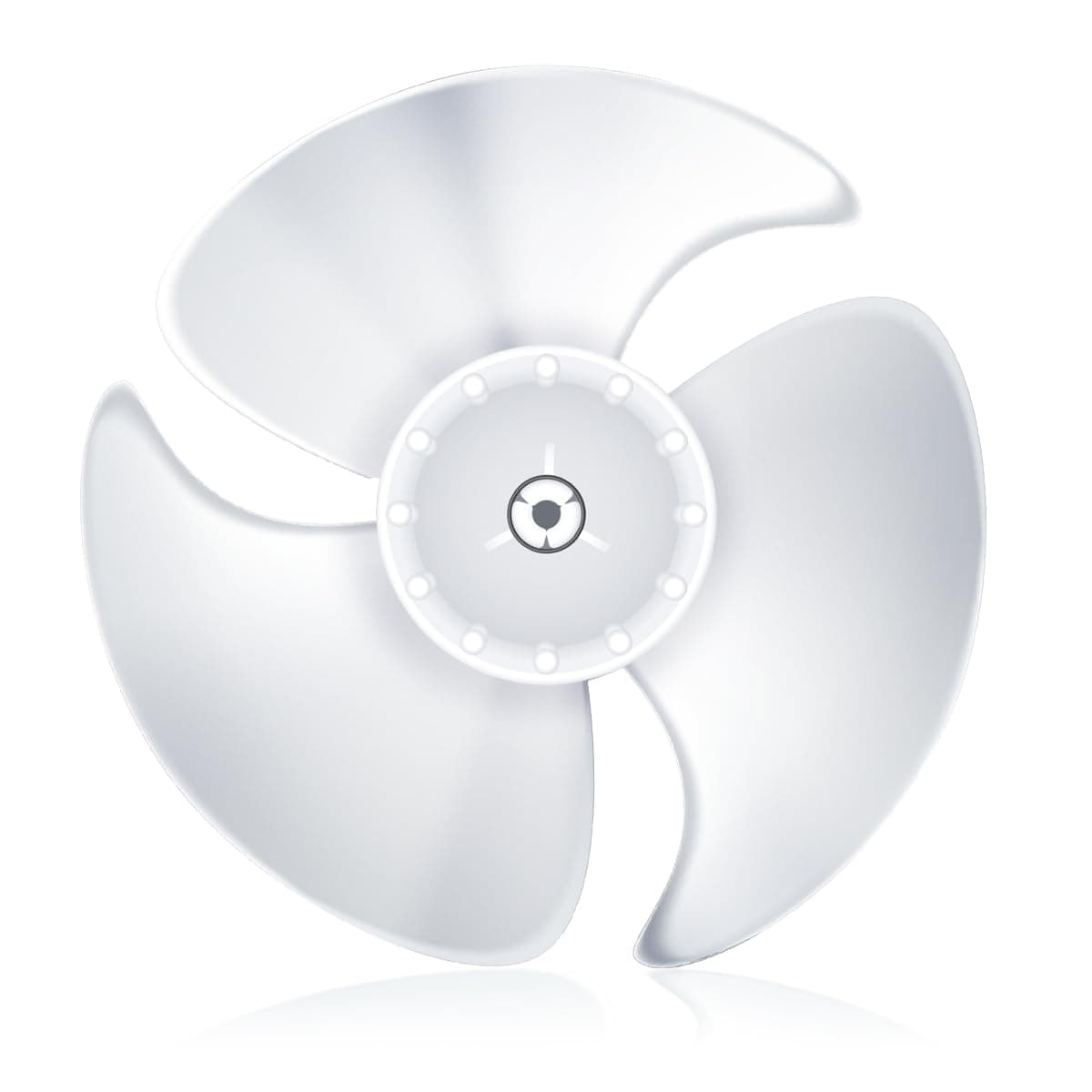 Refrigerator Evaporator Fan Blade for GE Replaces WR60X10205