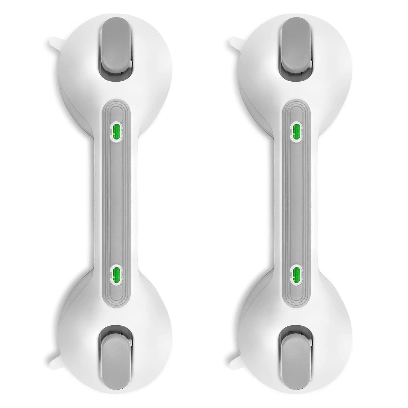 Newthinking Suction Grab Rails for Bathroom, Portable Suction Bathtub Handles with Indicator, Suction Safety Shower Grab Handles Mobility Aids for Elderly Disabled