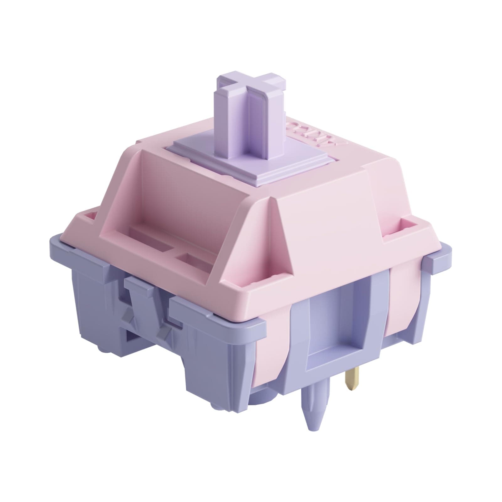 V3 Fairy Linear Silent Keyboard Switch for Mechanical Gaming Keyboard, 5-Pin 50gf Quiet Switches with Standard MX Structure for DIY Kit/Gamer Barebones Keyboard(45pcs)