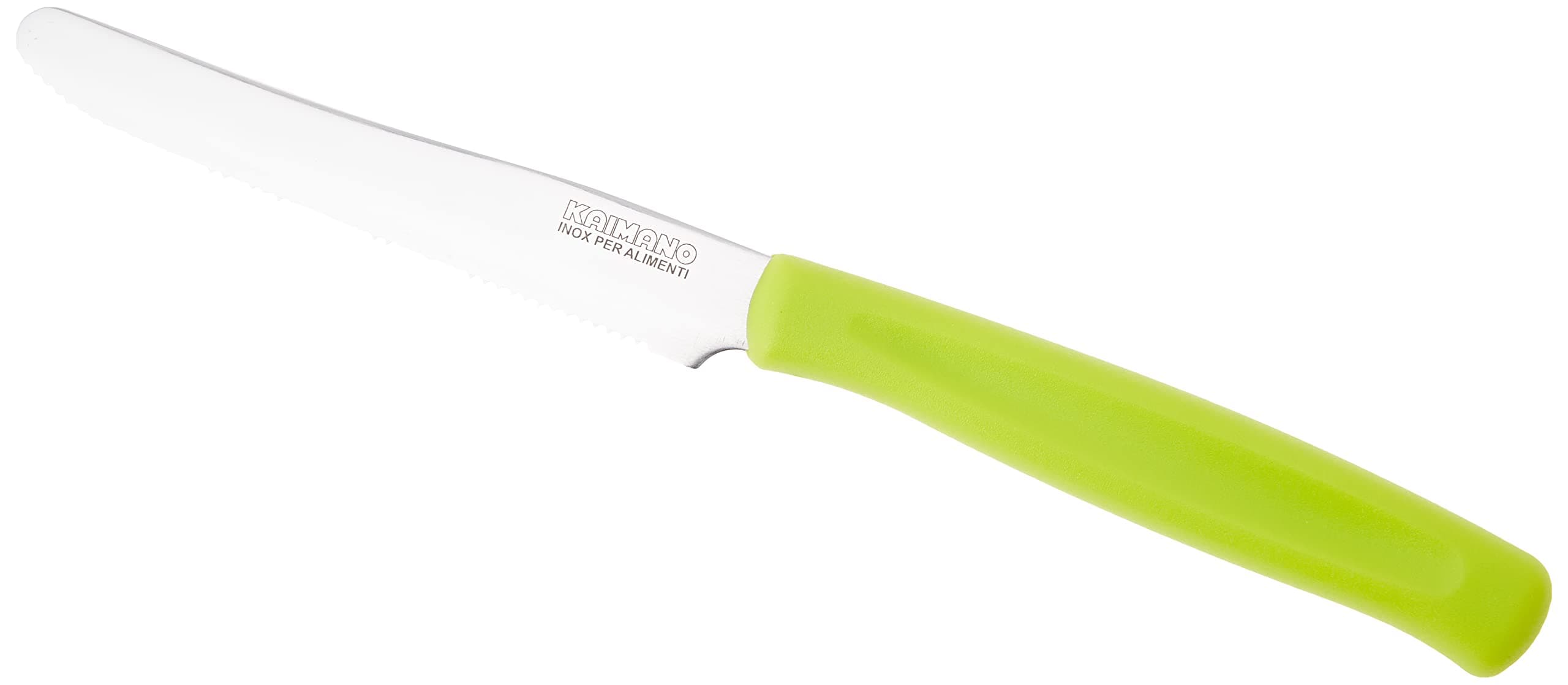 Kaimano Dynamic Table Knife, Stainless Steel, Green, 28 x 10 x 2 cm