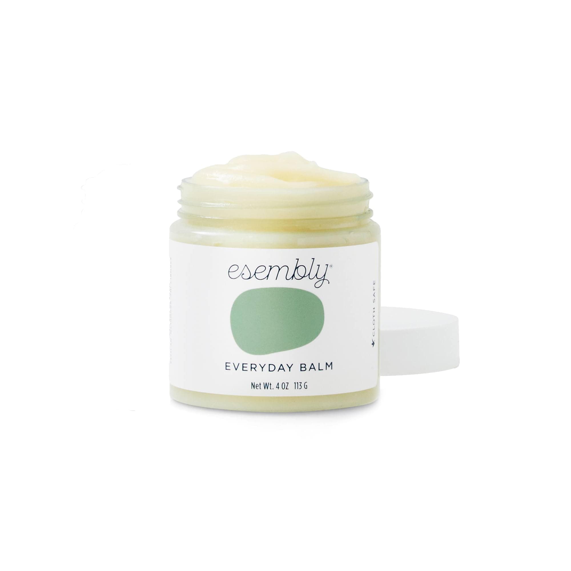 Esembly Everyday Balm, Organic Diaper Balm for Delicate Baby Skin, Diaper Rash Prevention, Multiple Uses Including Cream, Cradle Cap, Dry and Chapped Skin, Made in USA, 4oz