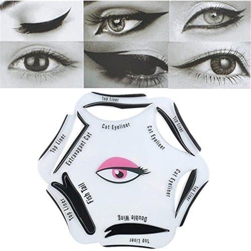 Eyeliners Stencil - Winged Eyeliner Stencil - 1Pc 6 in 1 Eyeliner Stencil Makeup Guide Quick Eyeliner Tool Beauty