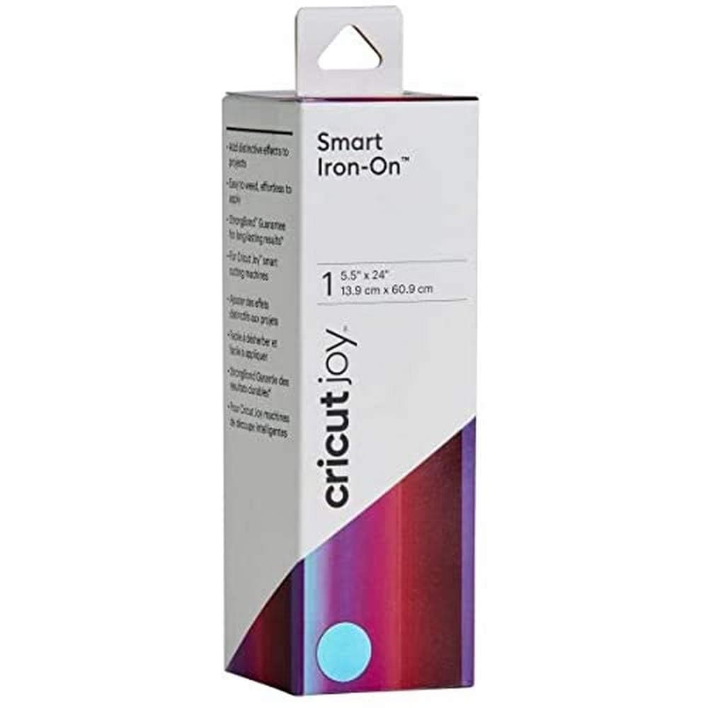 Cricut Joy Smart Holographic Iron On | Dahlia | 61 cm (24 ft) | Heat Transfer Vinyl Roll (HTV) | For use with Cricut Joy