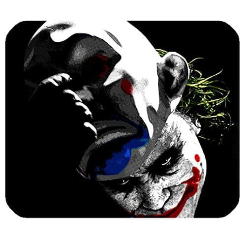 Classical Clown Pattern Image for Rectangle Mouse Pad Mat Cloth Cover Non-slip Backing