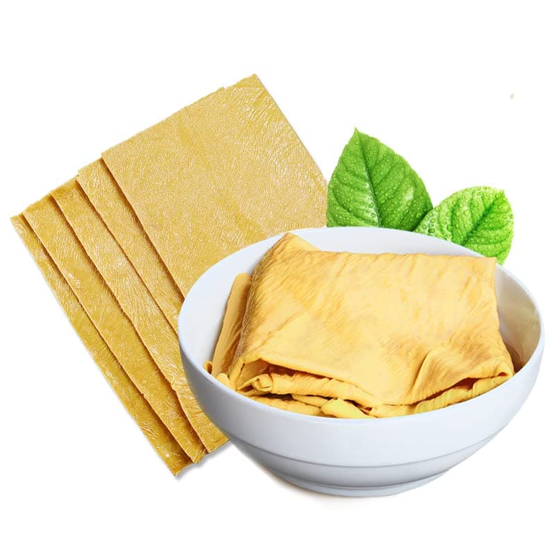 Dried Tofu,200g/7.05oz (pack of 1)Tofu Skin ,Skin, Handmade Dry Beancurd Skin, Vegetarian Beancurd Sheet, Soy Products, Doufupi Youdoupi, Tofu Bamboo Dried Tofu Skin Soy Ingredients Cold Vegetable