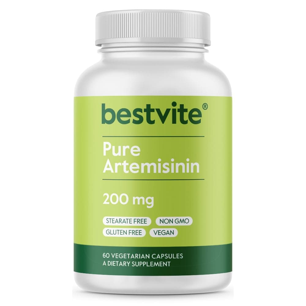 Artemisinin 200mg (60 Vegetarian Capsules) - No Stearates - No Flow Agents