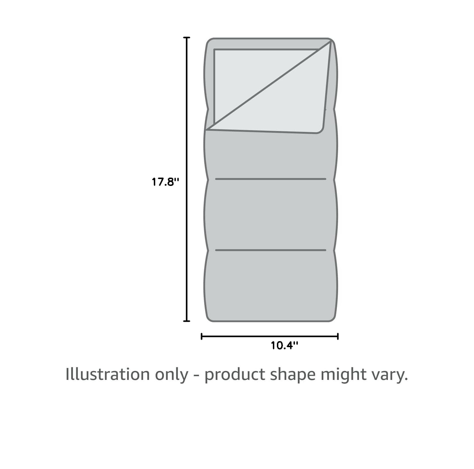 Coleman Brazos 20/30°F Adult Cool-Weather Sleeping Bag with No-Snag Zipper & Stuff Sack, Machine Washable, Great for Camping, Traveling, Guests, & More