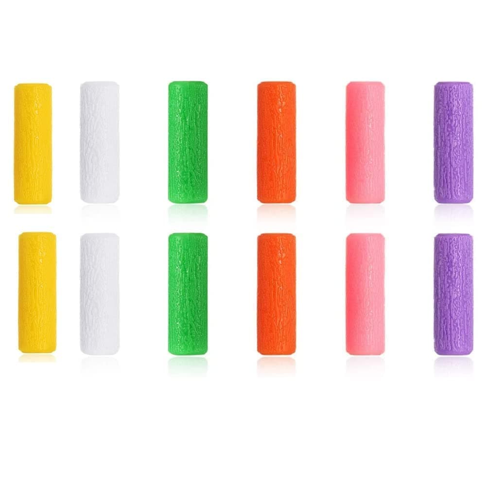 12 Packs Aligner Chewies for Invisalign Trays,Aligner Chewies for Chompers Aligner Trays Seater Chewies（6 Colors）