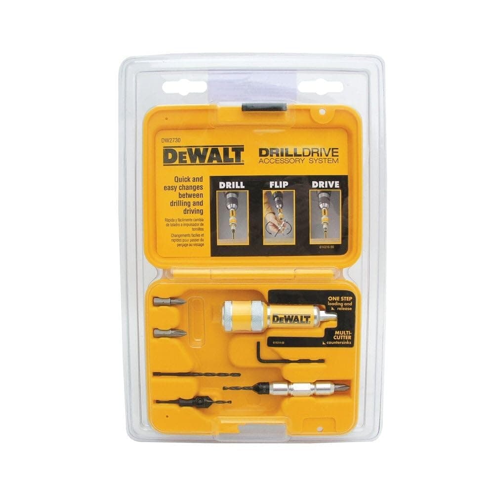 DEWALT Driver/Drill Bit Set, Quick Change, 8-Piece (DW2730)